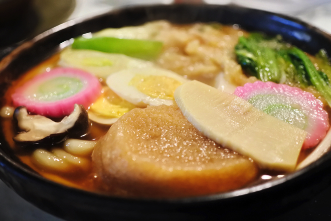こだわりの鍋焼うどん