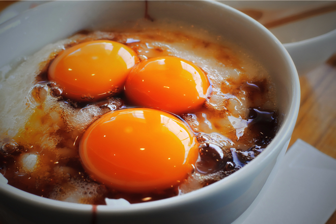 白老たまごの里マザーズ 卵かけご飯