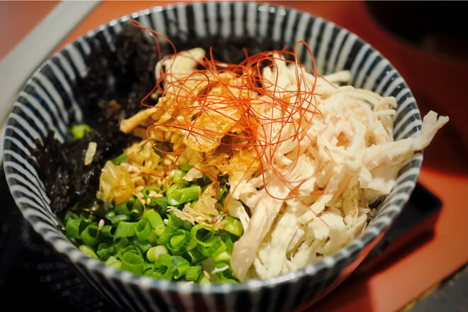 らーめん さかい 鶏飯