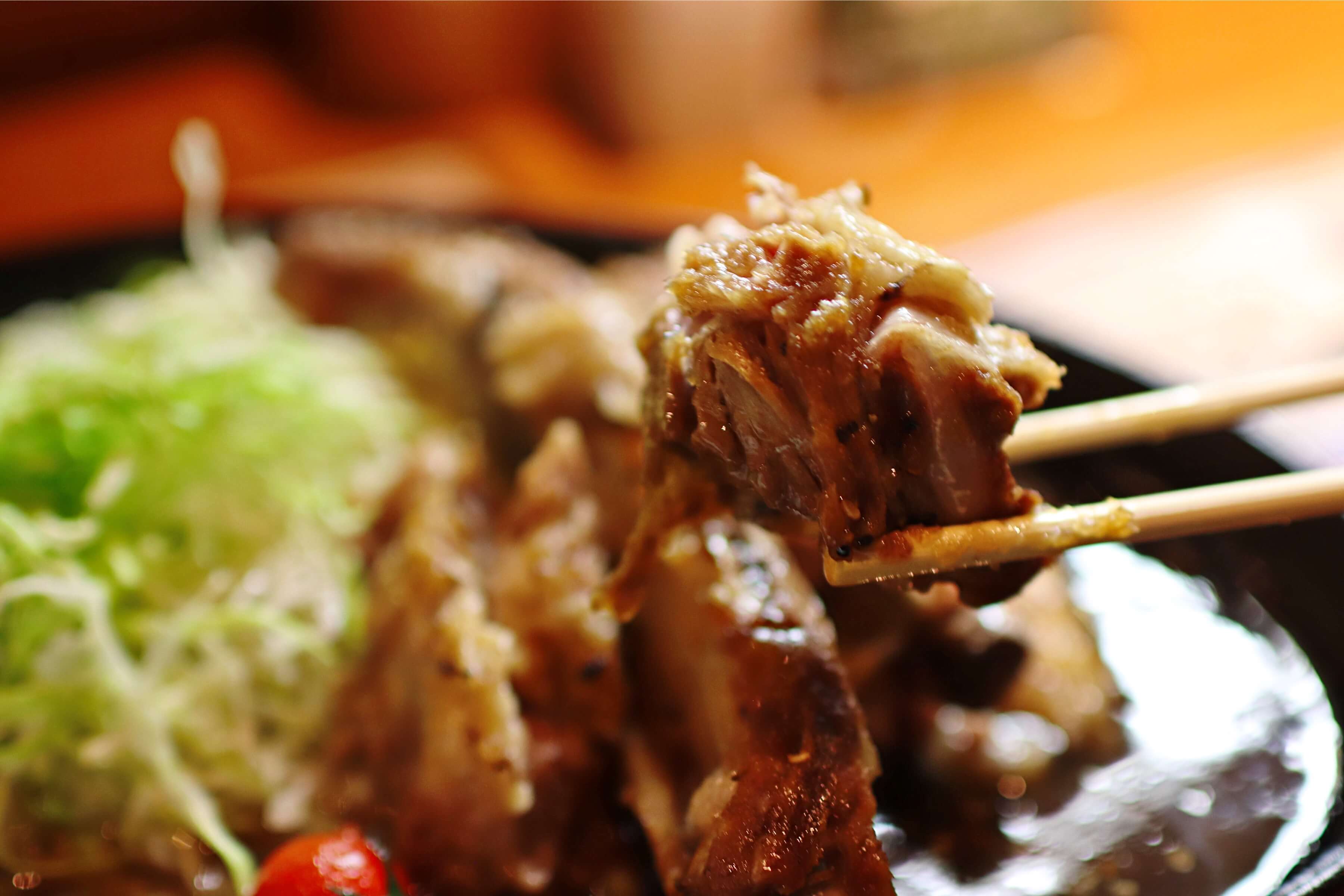 スペアリブ定食