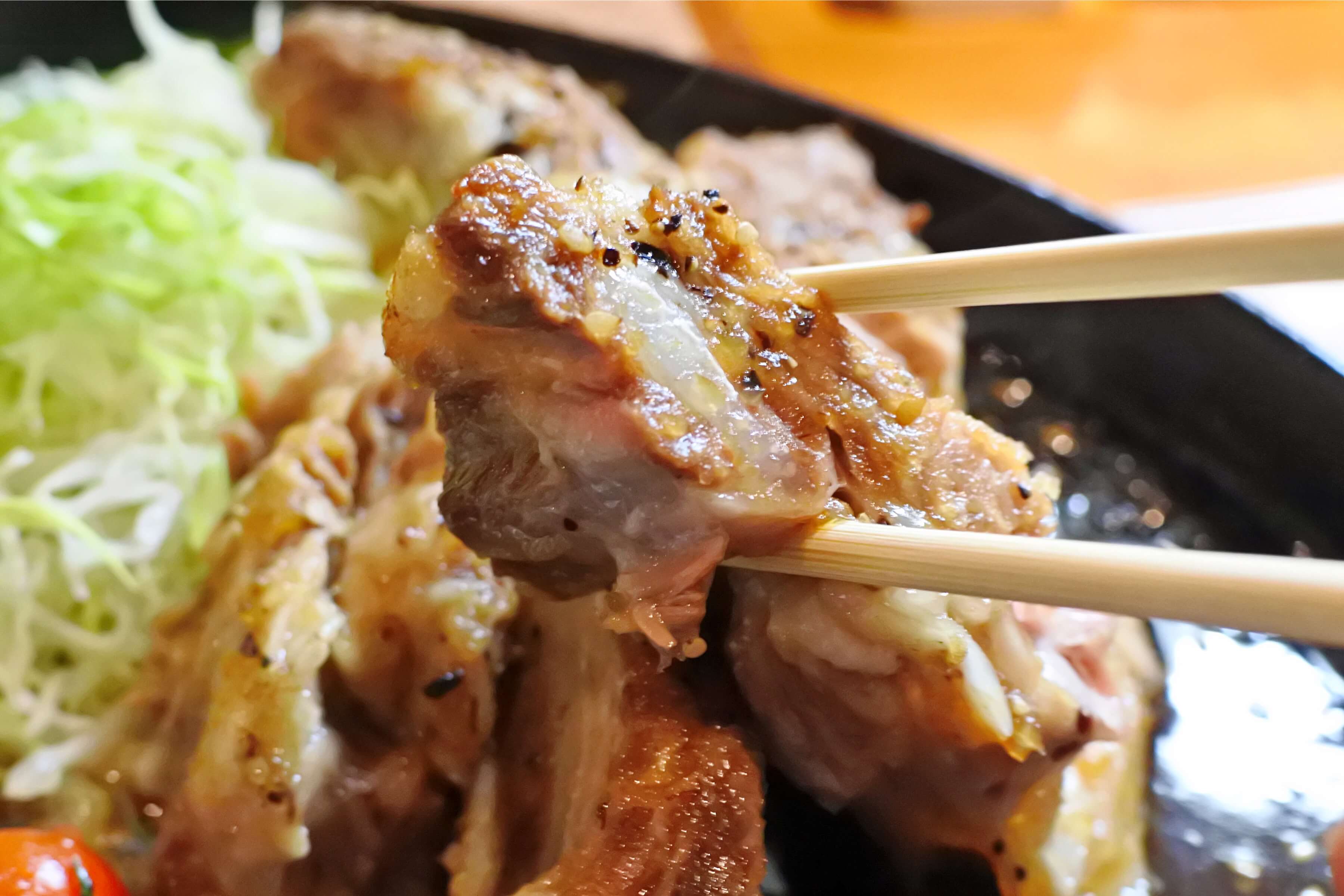 スペアリブ定食