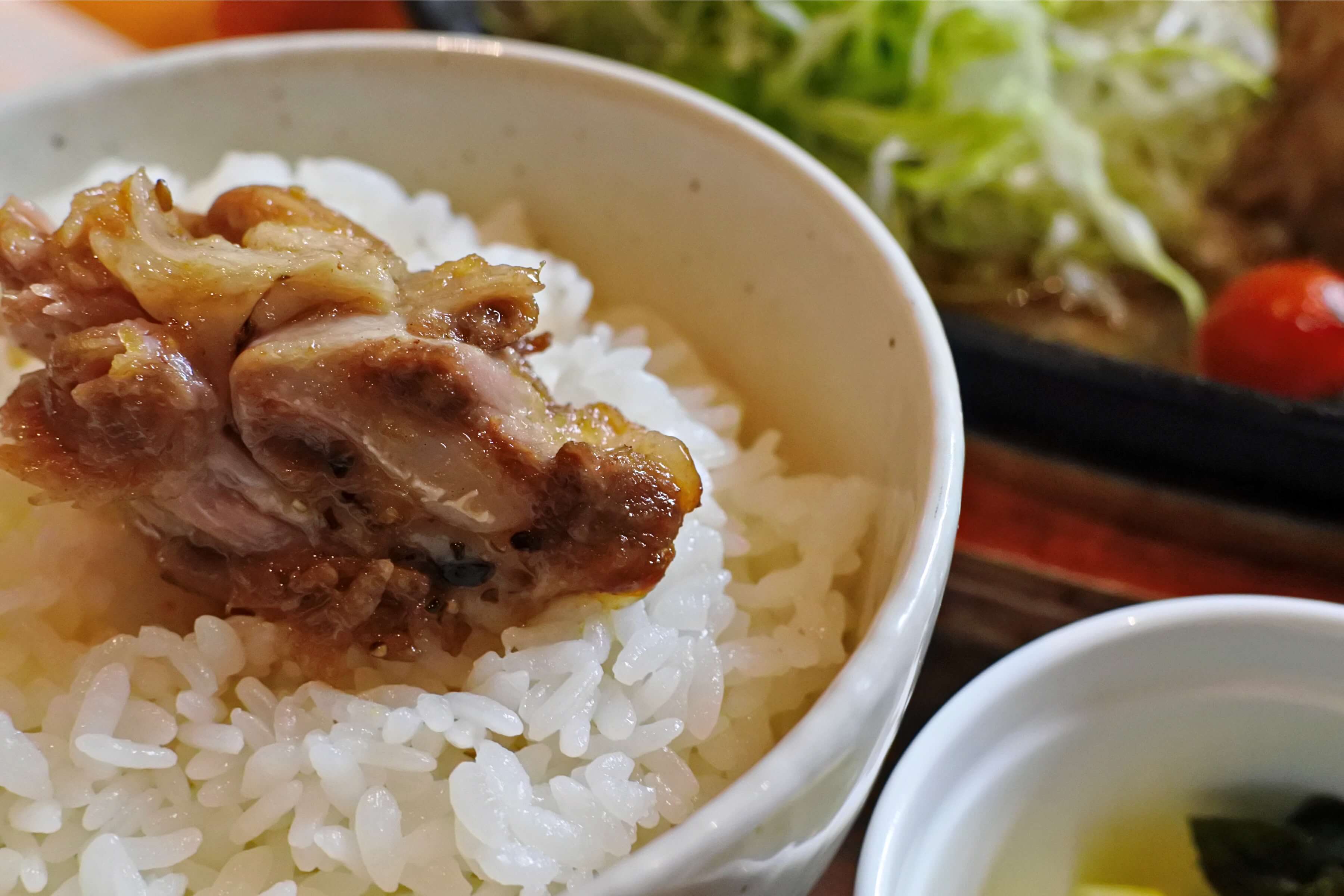 スペアリブ定食