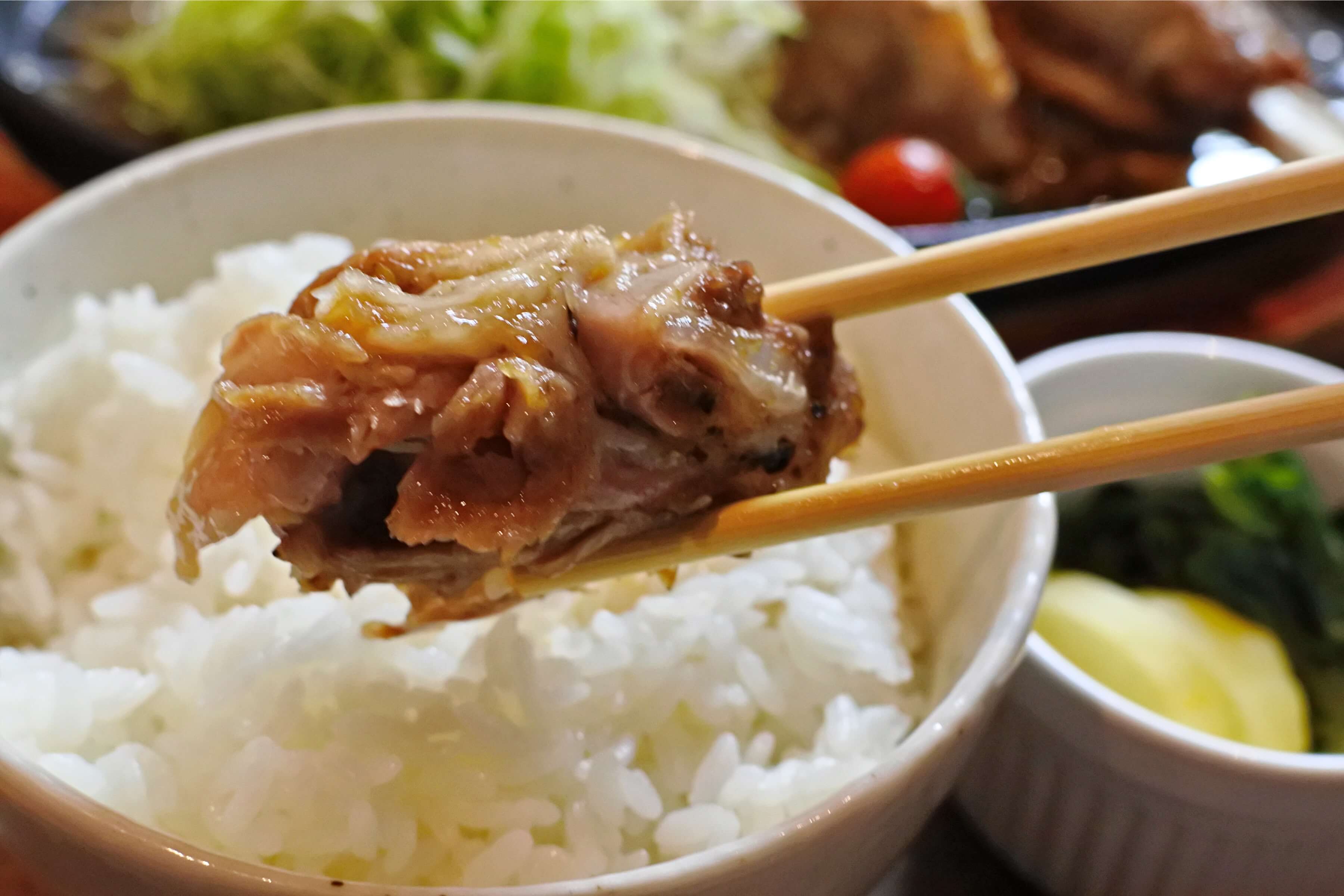 スペアリブ定食